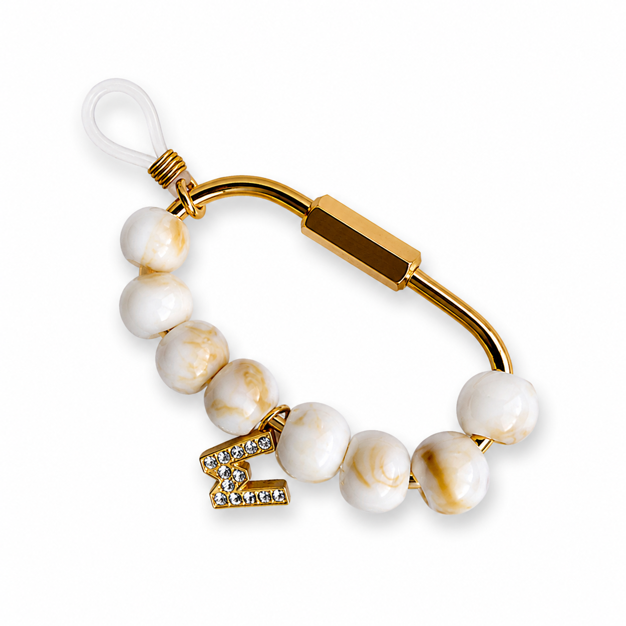 See Ya! Bag Charm: Vanilla Latte