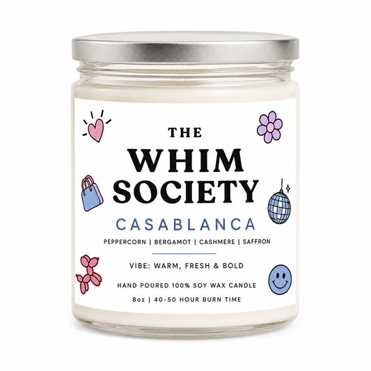 Bright & Whimsy: Scented Candle (choose your scent)